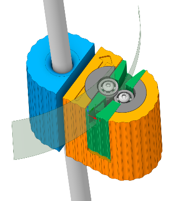 Bearing slicer model
